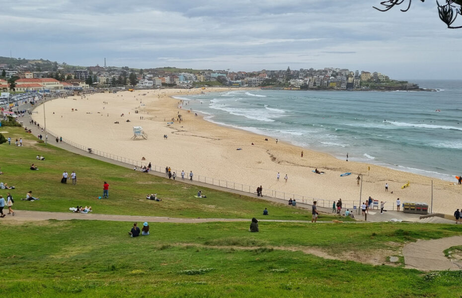 Kuvaa Bondi Beach rannalta