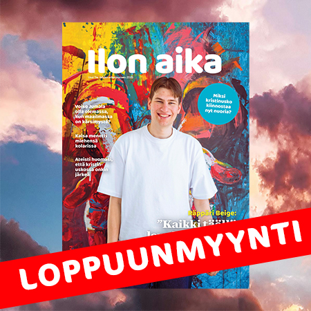 Ilon Aika 2025 -lehden mainos.
