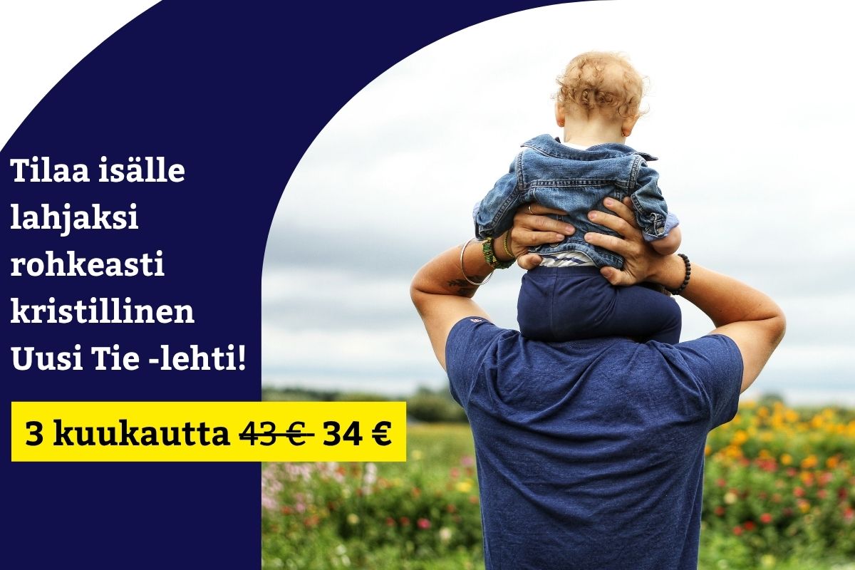 Isänpäivän tarjouksen mainos.