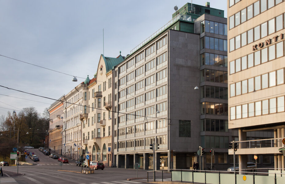 Etelärannan rakennuksia