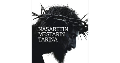 Nasaretin Mestarin tarina -kirjan kansi.