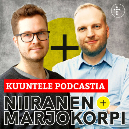 Niiranen ja Marjokorpi -podcastin mainos.