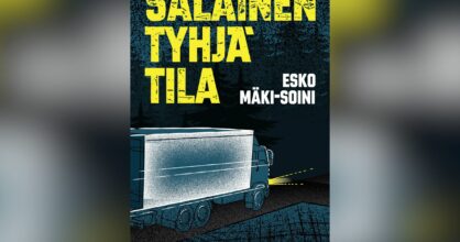 Kirjan kansi, jossa piirretty rekka hämyisellä tiellä.