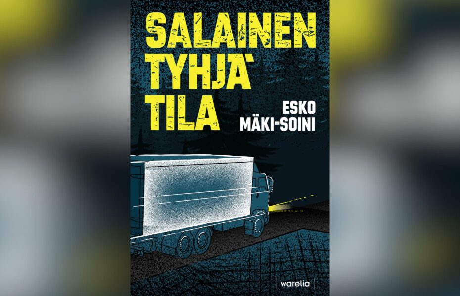 Kirjan kansi, jossa piirretty rekka hämyisellä tiellä.